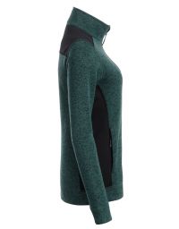 Fleece Jacke Damen Grün